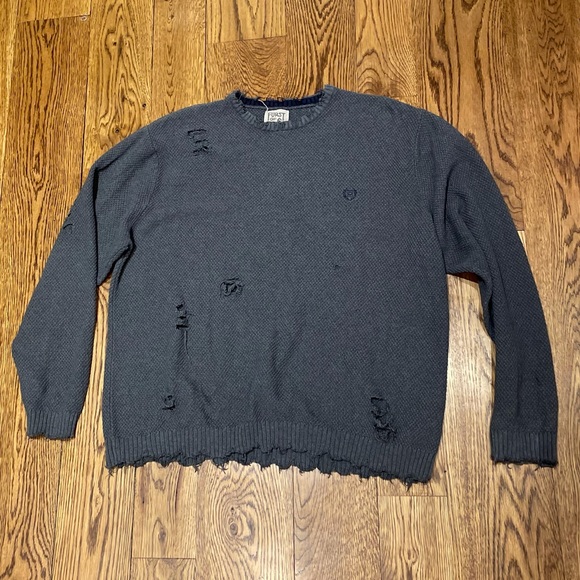LF Furst Of A Kind Distressed Sweatshirt - Picture 1 of 13